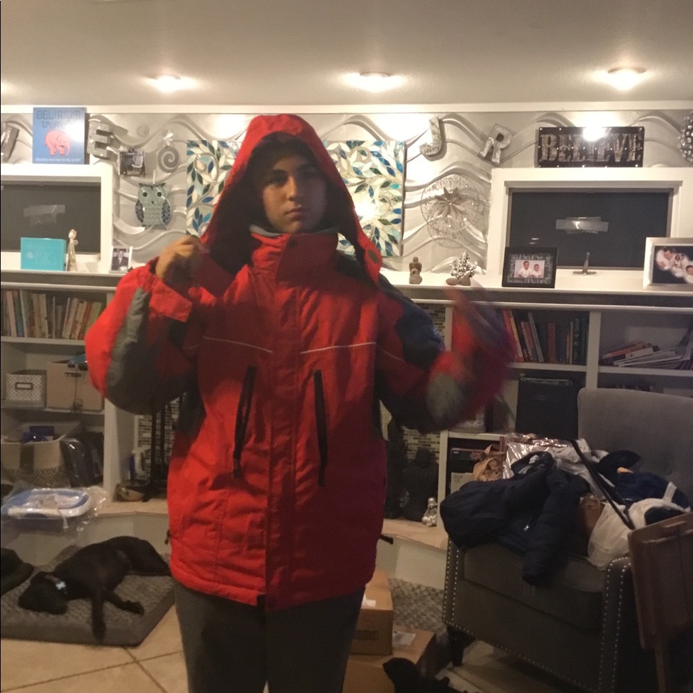 Haglof Couloir Ski Parka-Red Men’s Large
